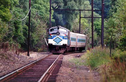 Train in the Woods